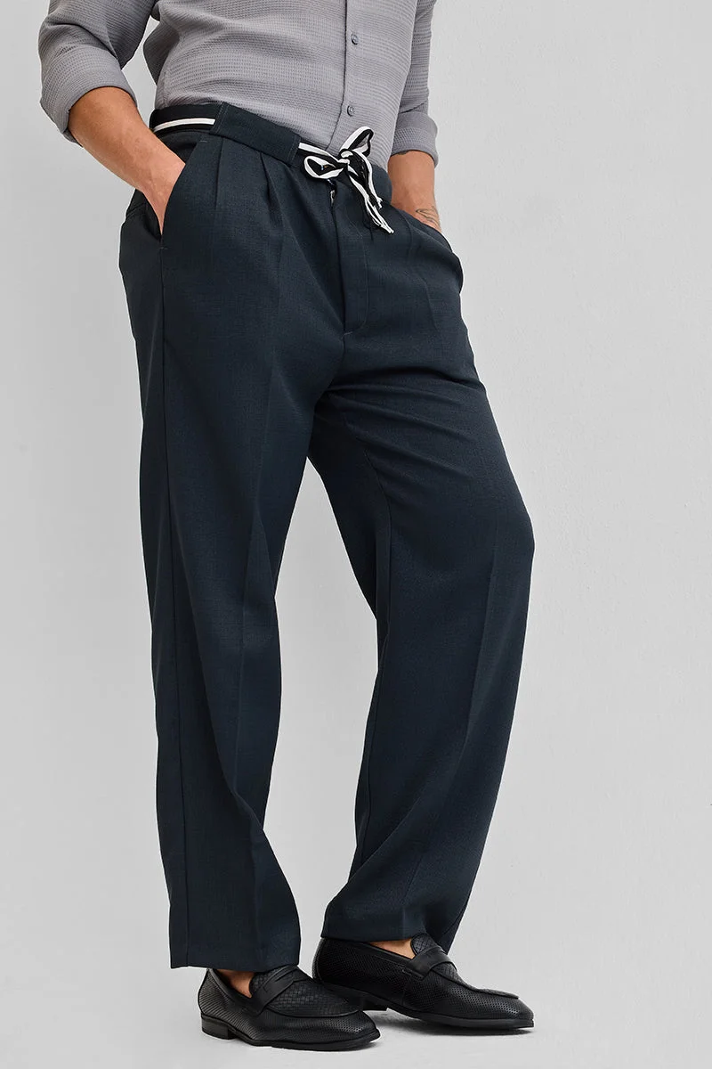 SNITCH Navy Korean Pant